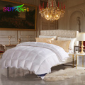 Hot selling duck down white box baffle quilt